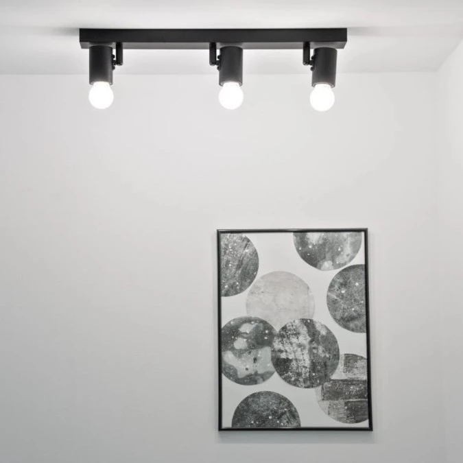 Lampa Sufitowa SPOT TUBA Reflektor Oprawa Halogenowa 3x E27 GLASA LUMILED