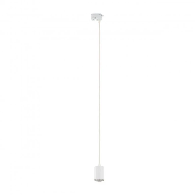 Lampa wisząca biała na szynę 1 fazowy TRACER WHITE WISZĄCY GU10 4934 TK Lighting