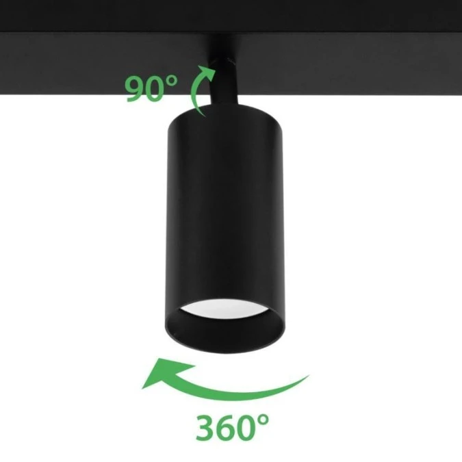 Lampa Sufitowa TUBA SPOT Reflektor Oprawa Halogenowa 4x GU10 TABULA LUMILED