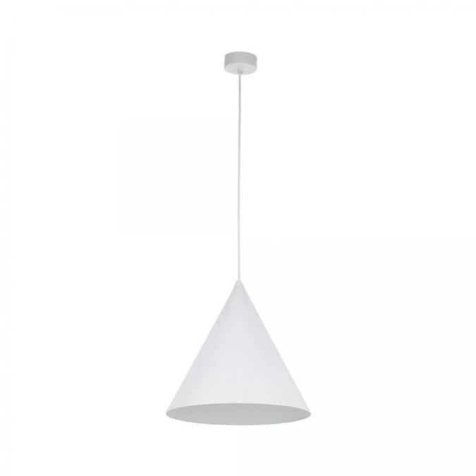 Lampa wisząca biały stożek CONO na gwint E27 10009 TK Lighting