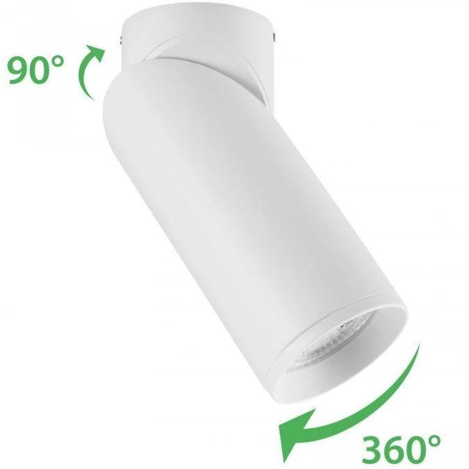 Lampa Sufitowa SPOT TUBA Reflektor Oprawa Halogenowa 1x GU10 TABULA LUMILED