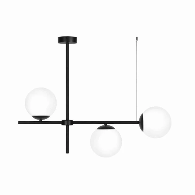 Lampa sufitowa VUELTA, szklane kuliste klosze, gwint E27 K‑4735 Kaja Lighting