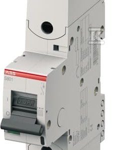 Wyłącznik nadmiarowo-prądowy, 1P, charakterystyka D, 10A, 50kA, AC | S801S-D10-R 2CCS861002R0101 Wyłącznik nadmiarowo-prądowy, 1P, charakterystyka D, 10A, 50kA, AC | S801S-D10-R 2CCS861002R0101