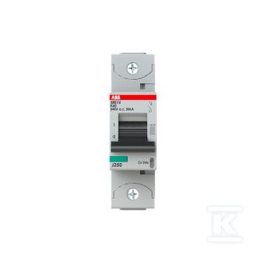 Wyłącznik nadmiarowo-prądowy, 1P, charakterystyka K, 60A, 25kA, AC | S801U-K60 2CCS881017R0587 Wyłącznik nadmiarowo-prądowy, 1P, charakterystyka K, 60A, 25kA, AC | S801U-K60 2CCS881017R0587