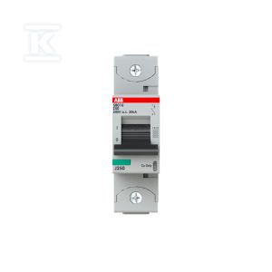 Wyłącznik nadmiarowo-prądowy, 1P, charakterystyka Z, 50A, 25kA, AC | S801U-Z50 2CCS881017R0505