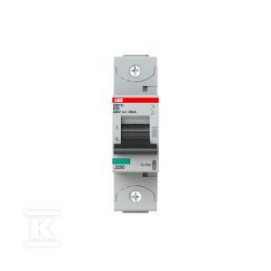 Wyłącznik nadmiarowo-prądowy, 1P, charakterystyka K, 80A, 25kA, AC | S801U-K80 2CCS881017R0627 Wyłącznik nadmiarowo-prądowy, 1P, charakterystyka K, 80A, 25kA, AC | S801U-K80 2CCS881017R0627