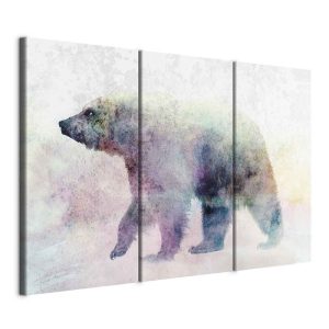 Obraz Samotny niedźwiedź 60 x 40 cm 600509 Obraz Samotny niedźwiedź 60 x 40 cm 600509