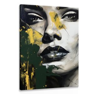 Obraz Ścienny Nowoczesny Portret Kobiety 40x50cm 202744 Obraz Ścienny Nowoczesny Portret Kobiety 40x50cm 202744