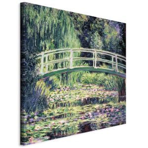 Obraz Staw z nenufarami 40 x 40 cm 599002 Obraz Staw z nenufarami 40 x 40 cm 599002