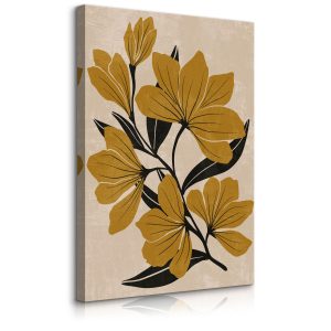 Obraz Suszone Brązowe Kwiaty Polne Boho 40x60cm 342141 Obraz Suszone Brązowe Kwiaty Polne Boho 40x60cm 342141
