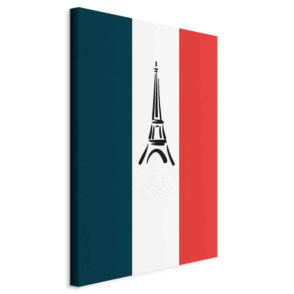 Obraz Symbol Francji 80 x 120 cm 599703