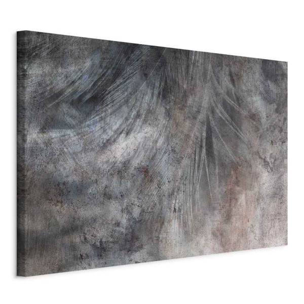 Obraz Szarość pióra 120 x 80 cm 607137
