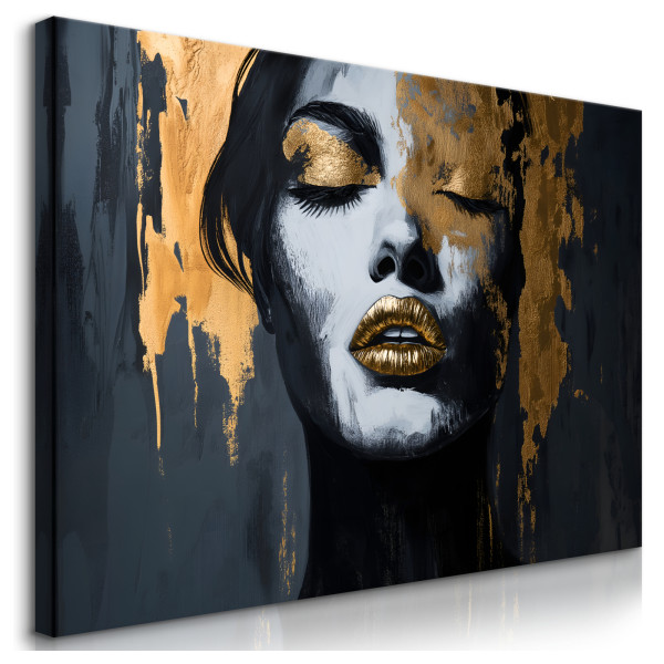 Obraz Tajemniczy Portret Kobiety Glamour 100x70cm 395178