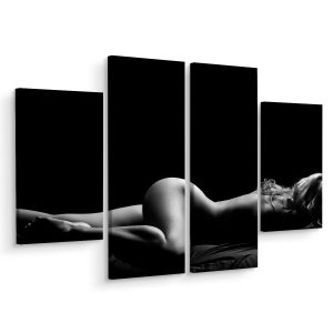 Obraz Tetraptyk Zmysłowa POZA Kobieta 3D 120x90cm 138422 Obraz Tetraptyk Zmysłowa POZA Kobieta 3D 120x90cm 138422