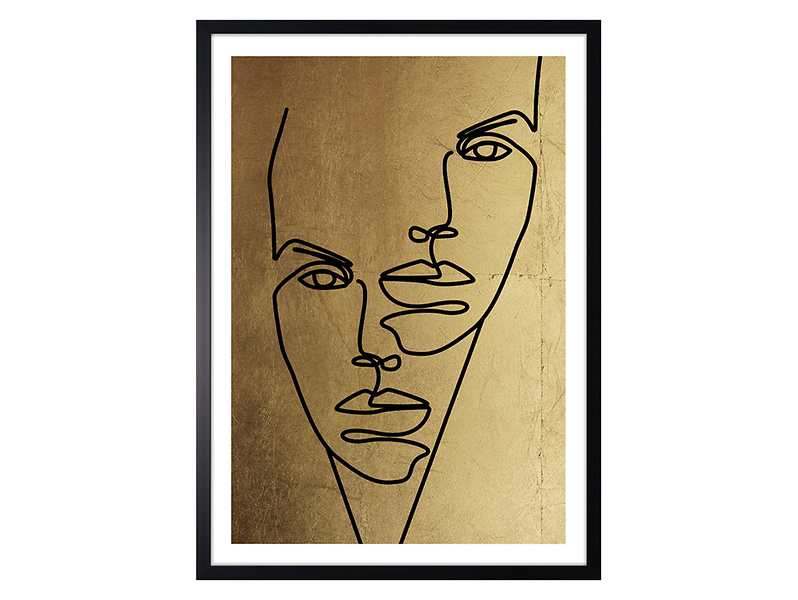 Obraz Theatrical Faces 50x70 cm 49510