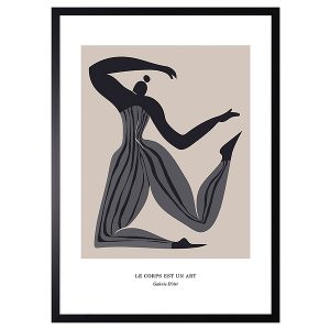 Obraz w ramie Abstract Woman Shape No.1 53×73 cm 230558