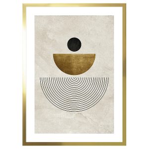 Obraz w ramie Abstract Zen Forms 53×73 cm 230555