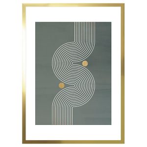 Obraz w ramie Abstract Zen Pattern 53×73 cm 230544