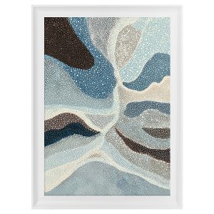 Obraz w ramie Blue Flows No.1 58×78 cm 935055 Obraz w ramie Blue Flows No.1 58×78 cm 935055