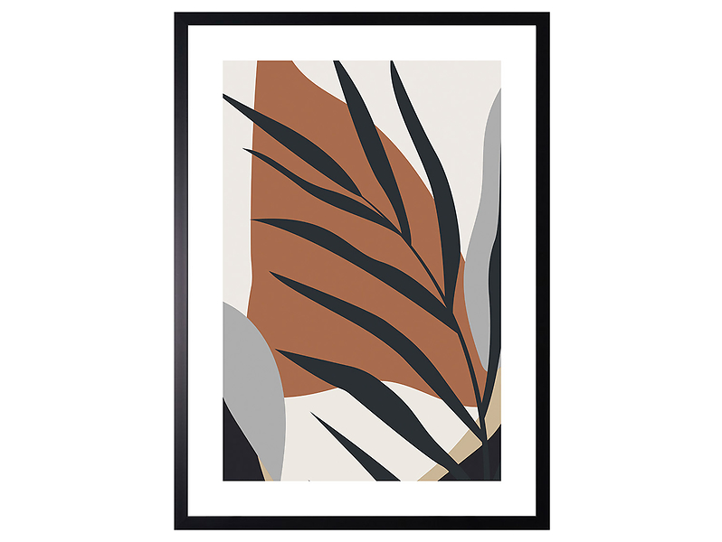 Obraz w ramie Boho Palm Leaf 53x73 cm 230372