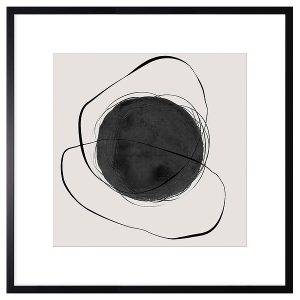 Obraz w ramie Chaotic Cirlce 73×73 cm 230344 Obraz w ramie Chaotic Cirlce 73×73 cm 230344