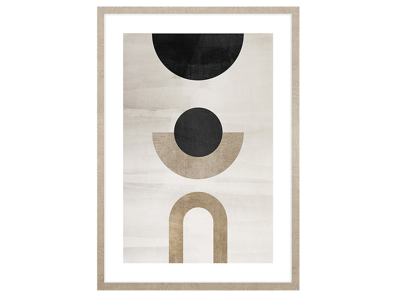 Obraz w ramie Composition Of Zen Abstraction 53x73 cm 230549