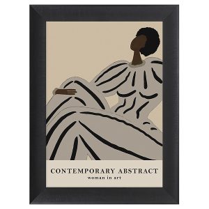 Obraz w ramie Contemporary Abstract Woman 62×82 cm 230557 Obraz w ramie Contemporary Abstract Woman 62×82 cm 230557
