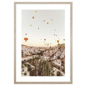 Obraz w ramie Flying Balloons No.1 53×73 cm 230531 Obraz w ramie Flying Balloons No.1 53×73 cm 230531