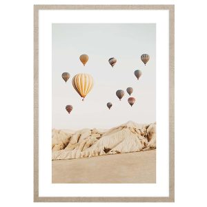Obraz w ramie Flying Balloons No.2 53×73 cm 230532 Obraz w ramie Flying Balloons No.2 53×73 cm 230532