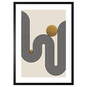 Obraz w ramie Geometric Zen Lines 53×73 cm 230546 Obraz w ramie Geometric Zen Lines 53×73 cm 230546