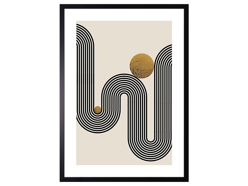 Obraz w ramie Geometric Zen Lines 53x73 cm 230546