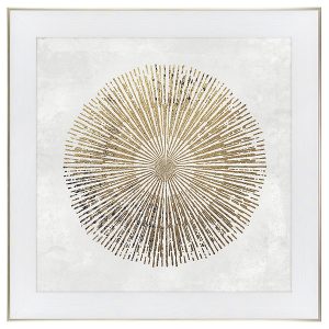 Obraz w ramie Golden Chic Abstraction No.1 82×82 cm 685019 Obraz w ramie Golden Chic Abstraction No.1 82×82 cm 685019