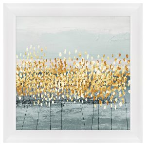 Obraz w ramie Golden Tree Leaves 83,5×83,5 cm 230468 Obraz w ramie Golden Tree Leaves 83,5×83,5 cm 230468
