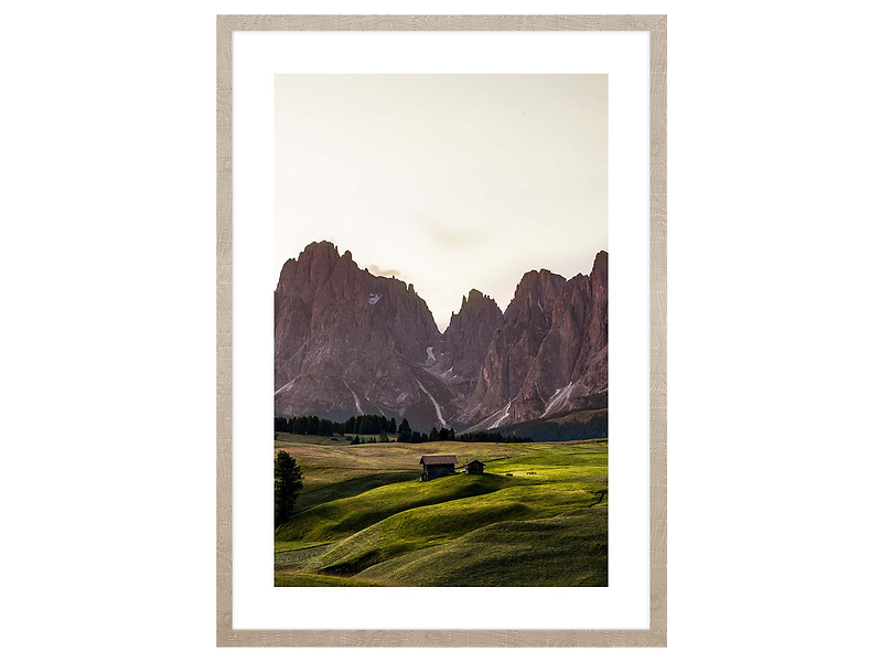 Obraz w ramie High Mountains View 53x73 cm 230539