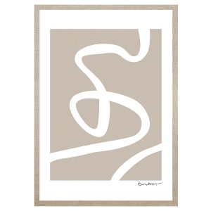 Obraz w ramie Irregular Line No. 1 53×73 cm 230318