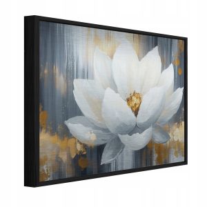 Obraz W Ramie Kwiaty Biały Na Metalu Do Sypialni Salonu 120×80 847653 Obraz W Ramie Kwiaty Biały Na Metalu Do Sypialni Salonu 120×80 847653