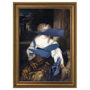 Obraz w ramie Lady From The Baroque 58×78 cm 230497 Obraz w ramie Lady From The Baroque 58×78 cm 230497