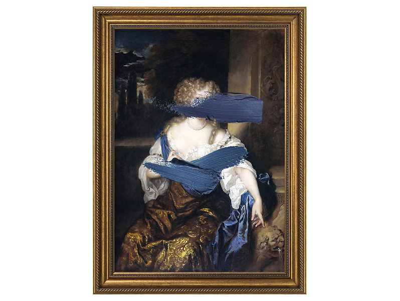 Obraz w ramie Lady From The Baroque 58x78 cm 230497