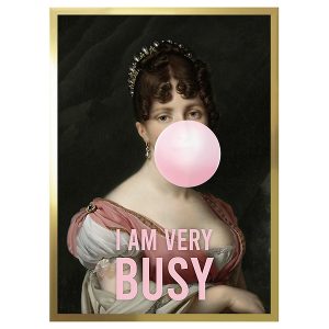 Obraz w ramie Lady With Balloon 53×73 cm 230493 Obraz w ramie Lady With Balloon 53×73 cm 230493