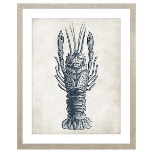 Obraz w ramie Lobster Outline 43×53 cm 230412 Obraz w ramie Lobster Outline 43×53 cm 230412