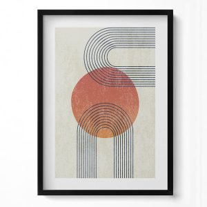 Obraz w ramie MDF „Sztuka nowoczesna” Czarna rama, 50×70 cm 414259 Obraz w ramie MDF „Sztuka nowoczesna” Czarna rama, 50×70 cm 414259