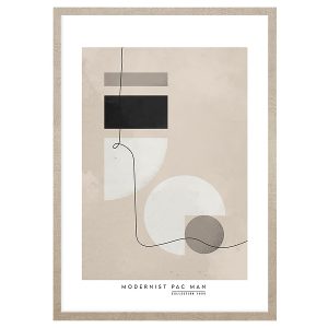Obraz w ramie Modernist Pac Man 53×73 cm 230338
