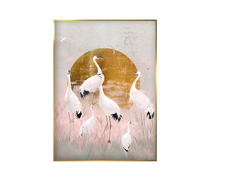 Obraz w ramie Morning Mist 50x70 cm 666567