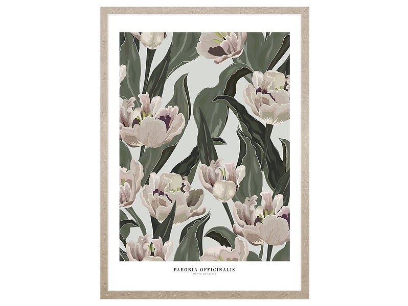 Obraz w ramie Official Peonia 53x73 cm 230453