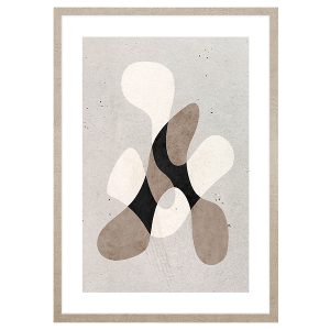 Obraz w ramie Organic Shapes No. 1 53×73 cm 230310