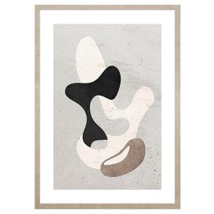 Obraz w ramie Organic Shapes No. 2 53×73 cm 230311