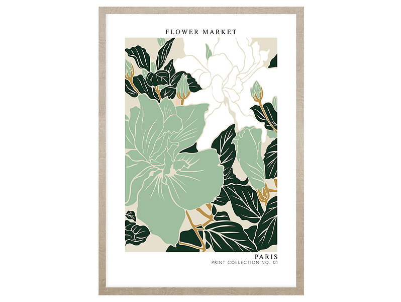 Obraz w ramie Paris Print Collection 53x73 cm 230454