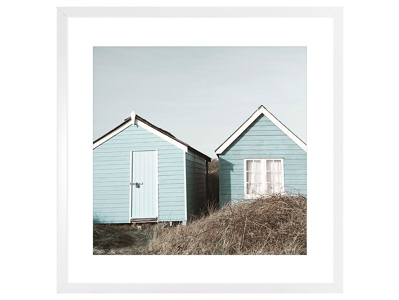 Obraz w ramie Pastel Houses 53x53 cm 230433