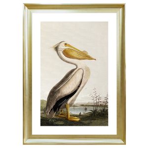 Obraz w ramie Pelican Over The Water 58×68 cm 230391