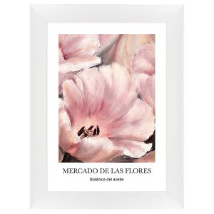 Obraz w ramie Pink Petals Of Flowers 62×82 cm 230458